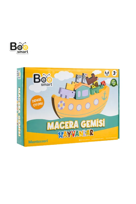 Macera Gemisi: Hayvanlar Nuh'un Gemisi Denge Oyunu Montessori Eğlenceli Oyun