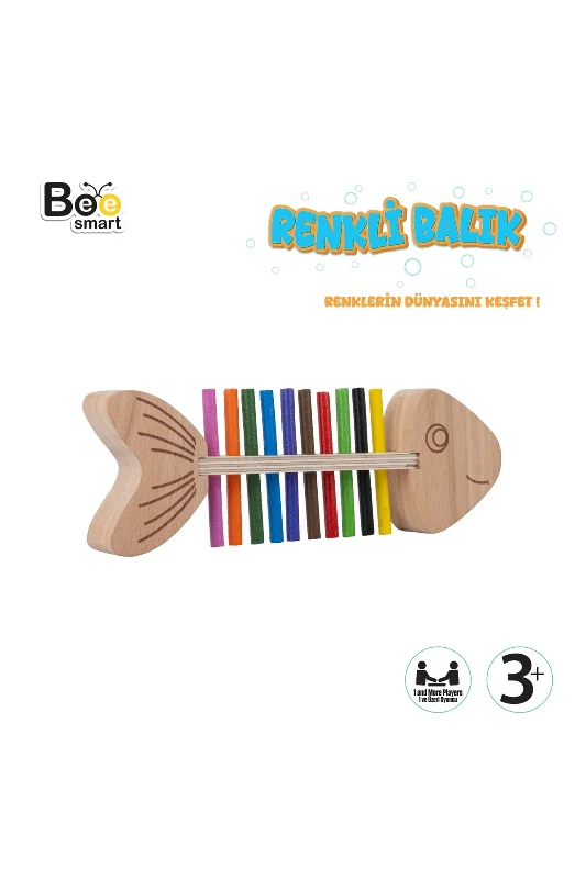 Renkli Balık Oyunu Örüntü ve Dizme Oyunu Montessori