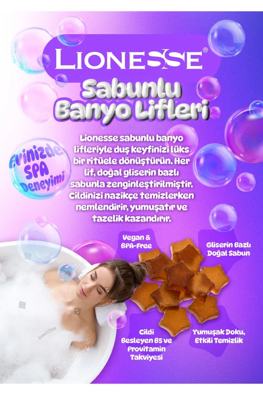 Sabunlu Banyo Lifi 952 – Çilek Kokulu, Seyahat Boy, BPA Free, Yumuşak Doku – 4. görsel