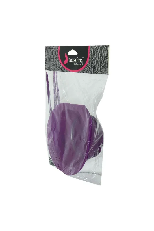 Professional Saç Boyama Seti Tası Fırçası Tarağı Set 4Lü