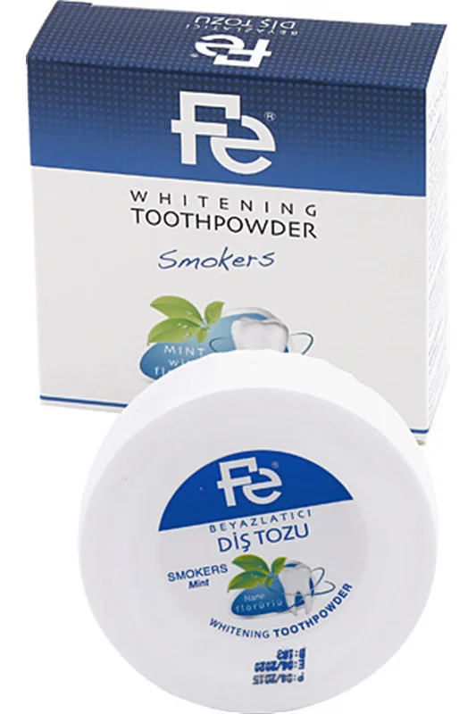 Beyazlatıcı Diş Tozu Smokers Naneli 50 gr