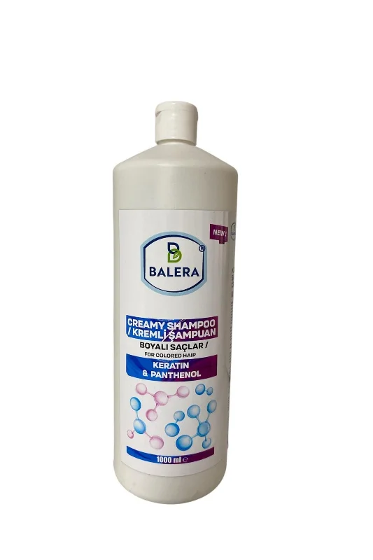 Kremli Şampuan Boyalı Saçlar İçin Keratin&Panthenol Destekli 1000ML
