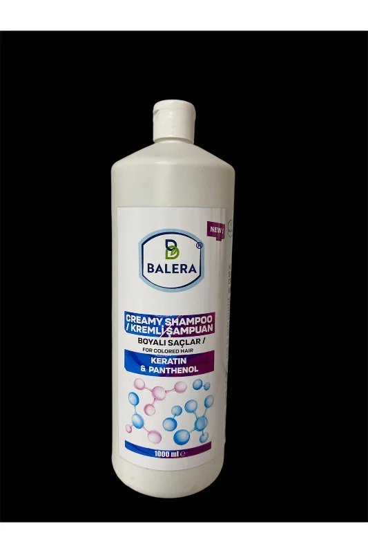Kremli Şampuan Boyalı Saçlar İçin Keratin&Panthenol Destekli 1000ML – 2. görsel