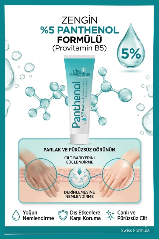 Panthenol Cilt Bakım Kremi 100 ml