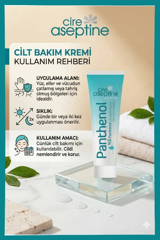 Panthenol Cilt Bakım Kremi 100 ml