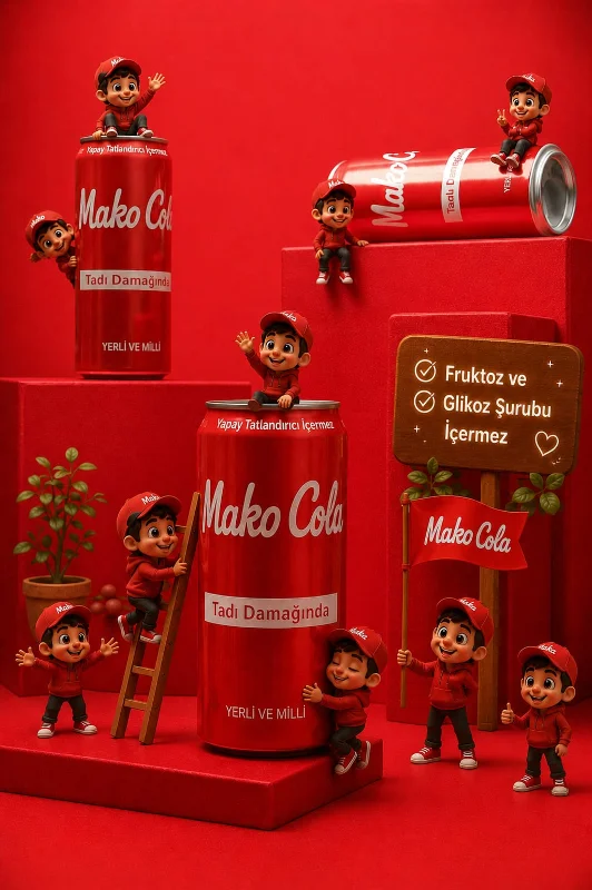 Mako Kola 330ml Kutu