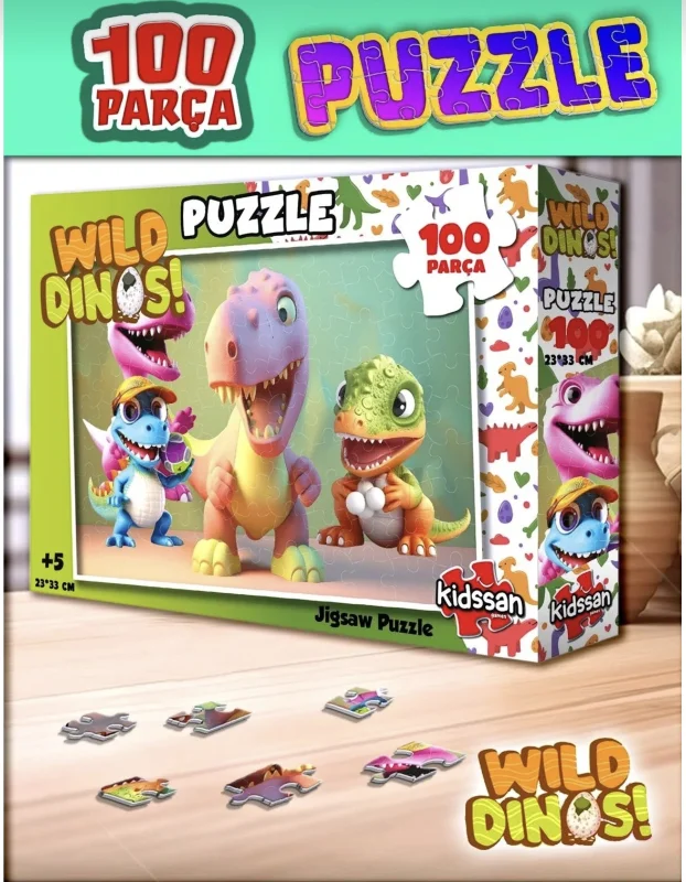 100 PARÇA PUZZLE (YAP-BOZ) ÖZEL KARAKTERLER 2Lİ SET