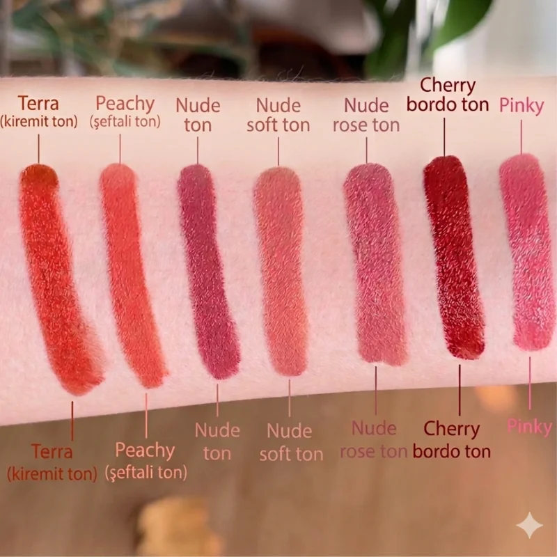 Bitkisel İçerikli Doğal Ruj Allık NUDE   (Stick)  5 gr