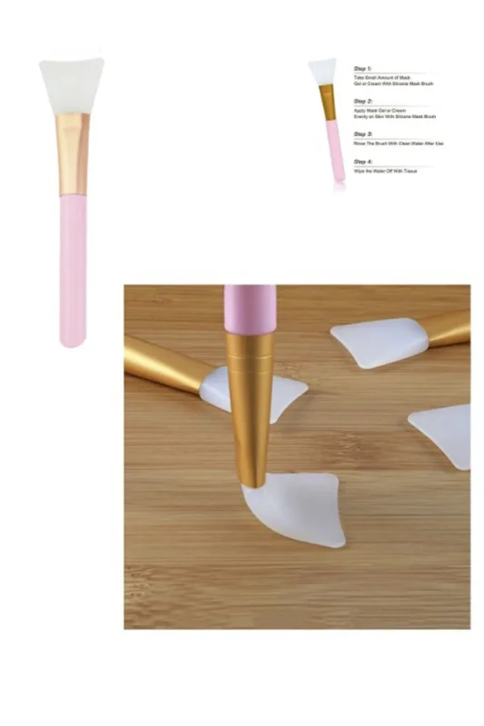 Silikon Spatula Bakım Maske Fırçası