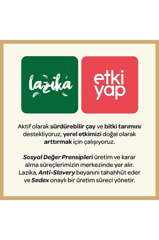 Hisli Harman Yemek Sonrası (Sindirella) 18'li PLA Poşet - Rezene, Nane, Zencefil, Papatya