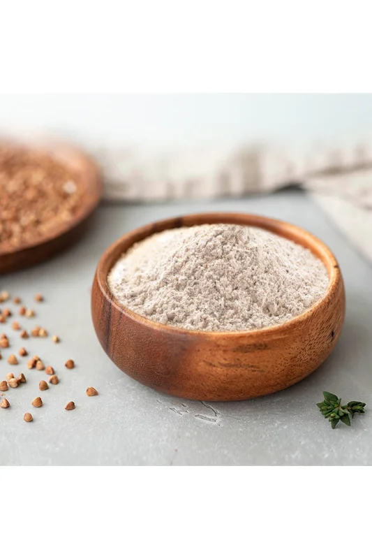 Glutensiz %100 Tam Çiğ Karabuğday Unundan Ekmeklik Un 2 Kg