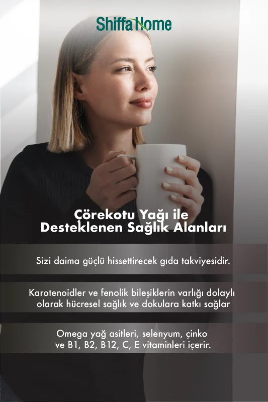 Shiffa Home Çörekotu Yağı Kapsül Çörek Otu 150 X 500 Mg – 3. görsel