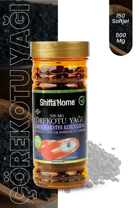 Aksu Vital Çörekotu Yağı Kapsül Çörek Otu 150 X 500 Mg