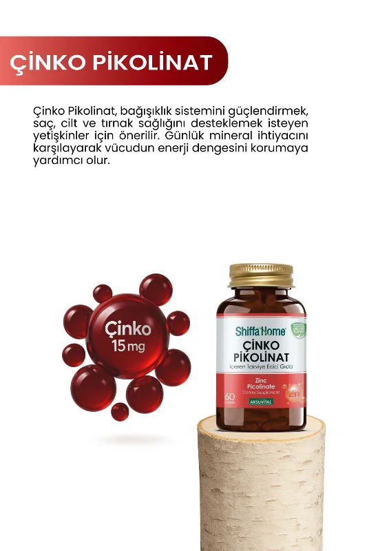 Çinko Pikolinat 60 Tablet
