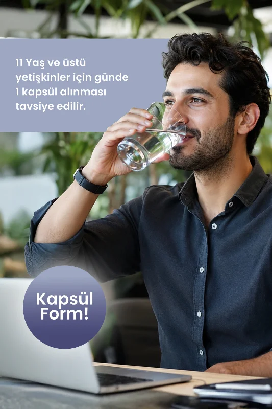 MAGZOME Sukrozomiyal Magnezyum & B6 & D3 Vitamini 30 KAPSÜL