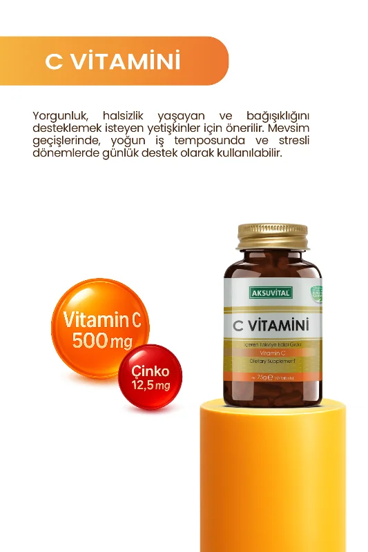 C Vitamini 1250mg 60 Tablet