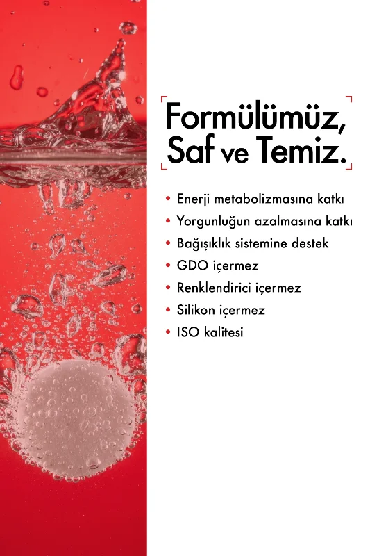 Multivitamin Efervesan 20 Tablet - Koenzim Q10, Vitamin Mineral