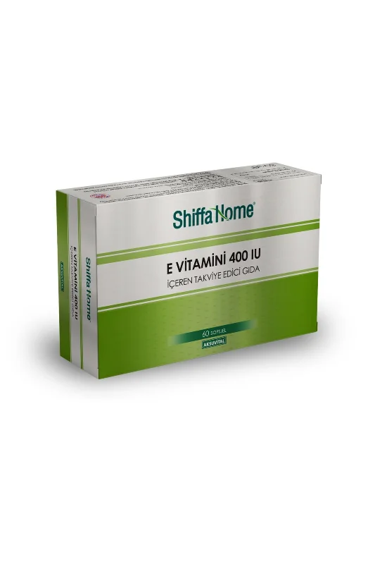 E VİTAMİNİ 400 IU 700 MG X 60 SOFTGEL