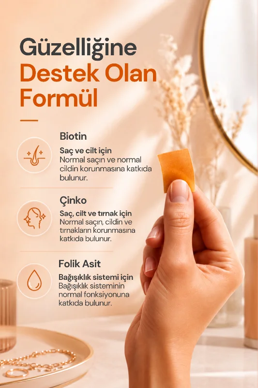 BİOTİN Strip Form - 30 Film Tablet