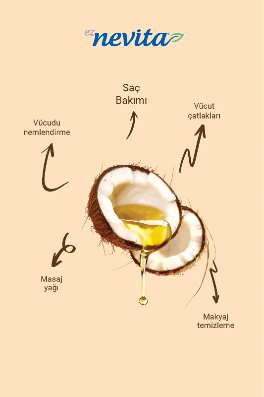 Katı Hindistan Cevizi Yağı 170 ml - Soğuk Sıkım %100 Saf Sızma – 3. görsel