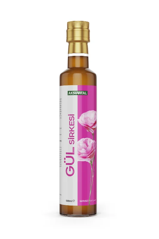 Gül Sirkesi 500 ml - Katkısız, Doğal Fermantasyon