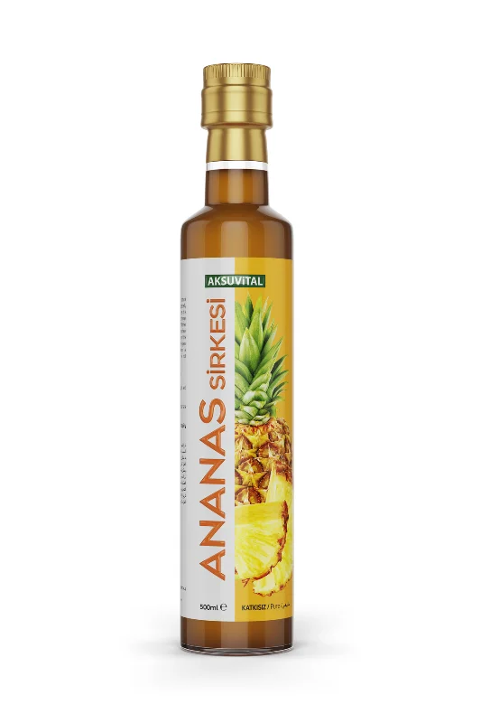 Ananas Sirkesi 500 ml - Katkısız, Doğal Fermantasyon