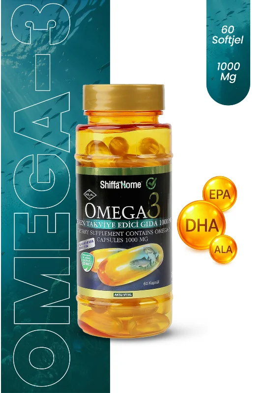 Omega 3 Balık Yağı 1000 Mg 60 Softjel