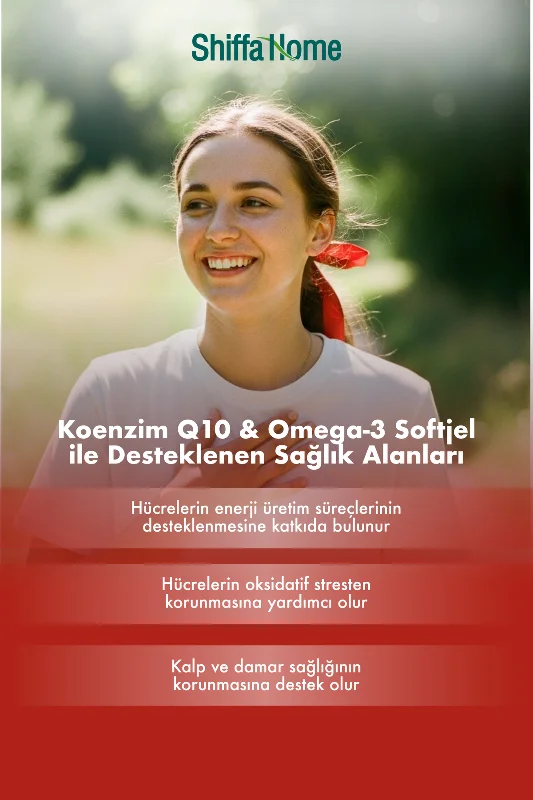 Koenzım Q10 Balık Yağı Omega3 30 Kapsül Softjel Gıda Takviyesi – 4. görsel