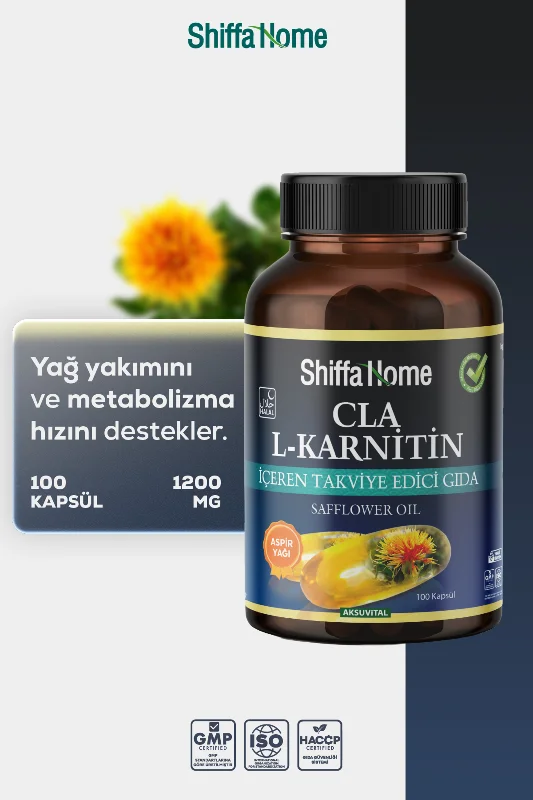 L-Karnitin Cla Aspir Yağı 100 Softjel Kapsül