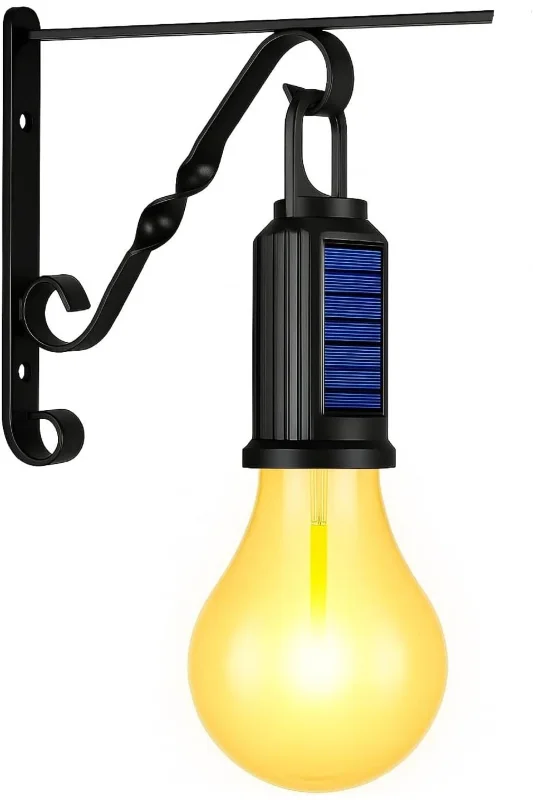 LED Askılı Kamp Lambası Taşınabilir Gece Lambası Bahçe Balkon Kamp Işık 1 Adet