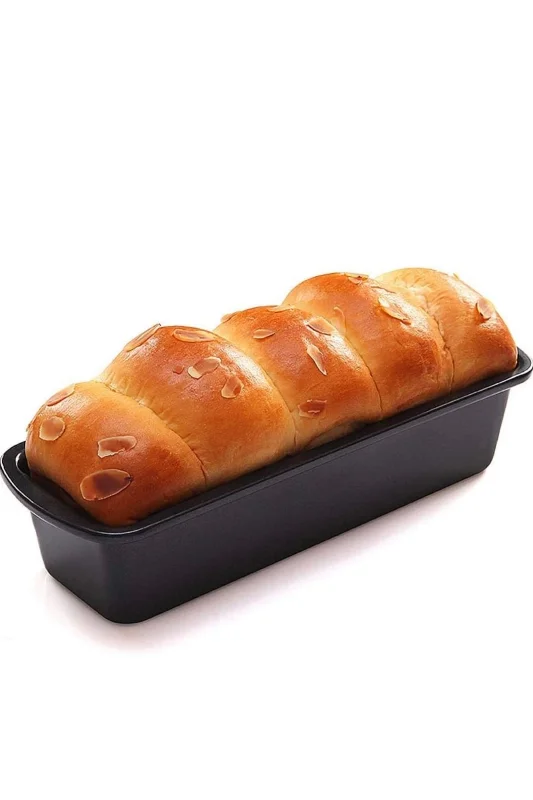 Dikdörtgen Yapışmaz Karbon Baton Ekmek Ve Kek Kalıbı – 2. görsel