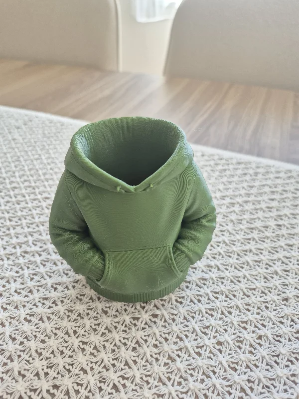 Sweatshirt Görünümlü 3D Baskı Masaüstü Kalemlik ve Organizer
