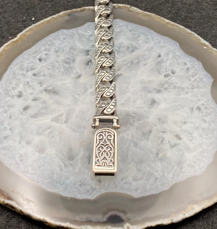 El Yapımı 925 Ayar Gümüş Ağır Çok Sıralı Dokuma Manşet Bileklik | Dev Viking Bilekliği 32 Gram