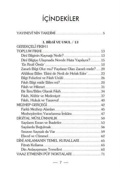 Erkam Yayınları - Fıkıh Penceresinden 1 - Faruk Beşer – 2. görsel