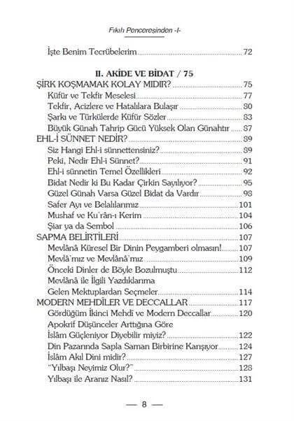 Erkam Yayınları - Fıkıh Penceresinden 1 - Faruk Beşer – 3. görsel