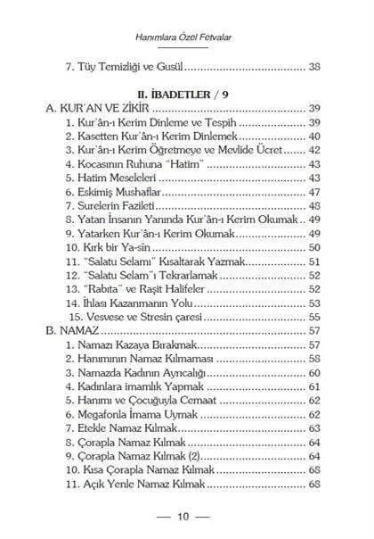 Erkam Yayınları - Hanımlara Özel Fetvalar - Faruk Beşer – 3. görsel