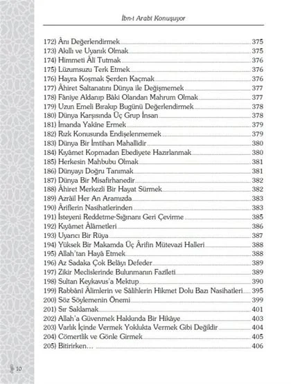 Erkam Yayınları - İbn-i Arabi Konuşuyor - Dr. Adem Ergül – 4. görsel