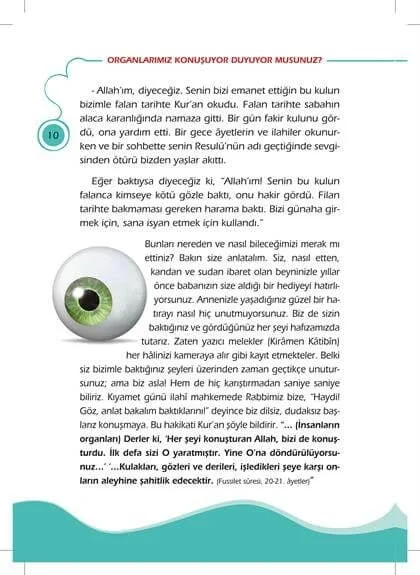 Erkam Yayınları - Organlarımız Konuşuyor Duyuyor Musunuz? - Dr. Faruk Kanger