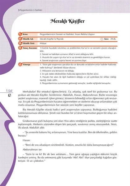 Pırıltı Kitapları - Peygamberimin Hadisleri - Handan Yalvaç Arıcı, Esma Budak