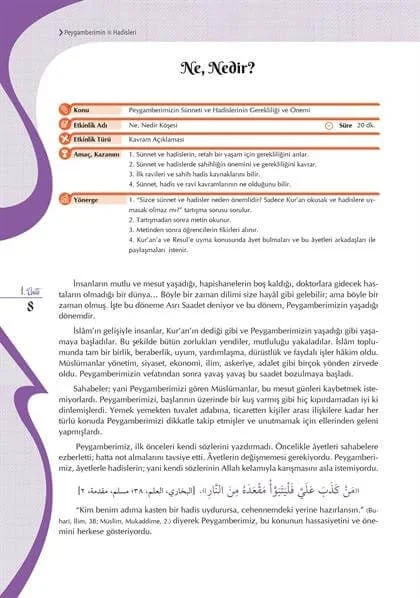 Pırıltı Kitapları - Peygamberimin Hadisleri - Handan Yalvaç Arıcı, Esma Budak
