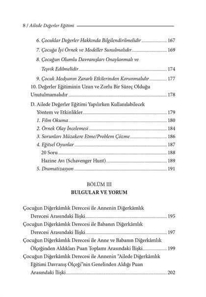 Erkam Yayınları - Ailede Değerler Eğitimi - Doç. Dr. Bilal Yorulmaz