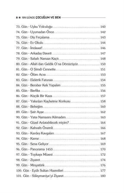 Kampanya Kitapları - 199 Günde Çocuğum ve Ben - Şerife Tortop