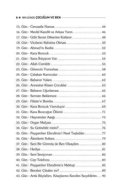 Kampanya Kitapları - 199 Günde Çocuğum ve Ben - Şerife Tortop
