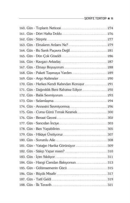 Kampanya Kitapları - 199 Günde Çocuğum ve Ben - Şerife Tortop