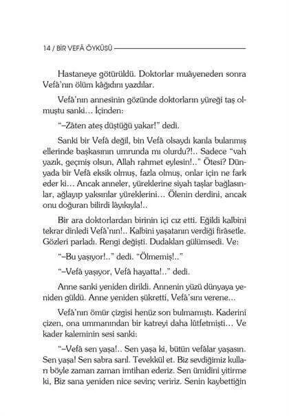 Erkam Yayınları - Bir Vefa Öyküsü - Şefika Kaya Meriç