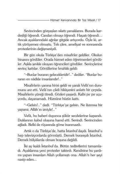 Erkam Yayınları - Bir Vefa Öyküsü - Şefika Kaya Meriç