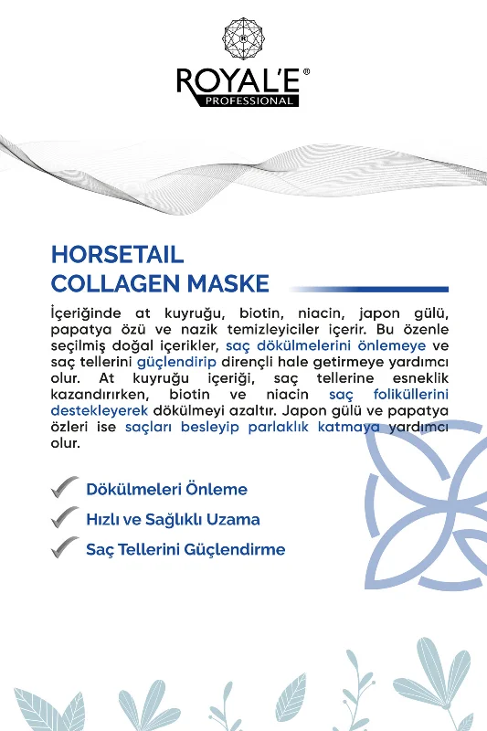 Saç Maskesi - Horsetail Collagen Hair Mask 500ml