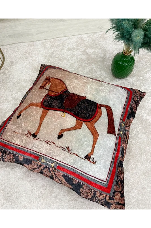 Horse At Desen Kırlent 45x45 – 3. görsel
