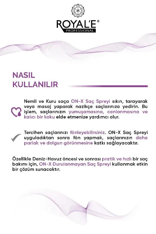 ON-X Saç Bakım Spreyi - Hair Care Spray 250ml