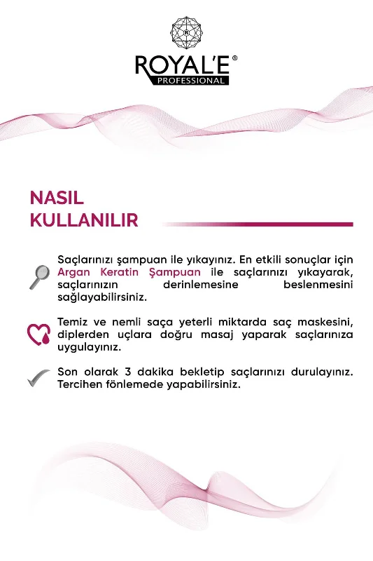 Argan Keratin Maske ve Şampuan-500ml -Tarak Hediyeli